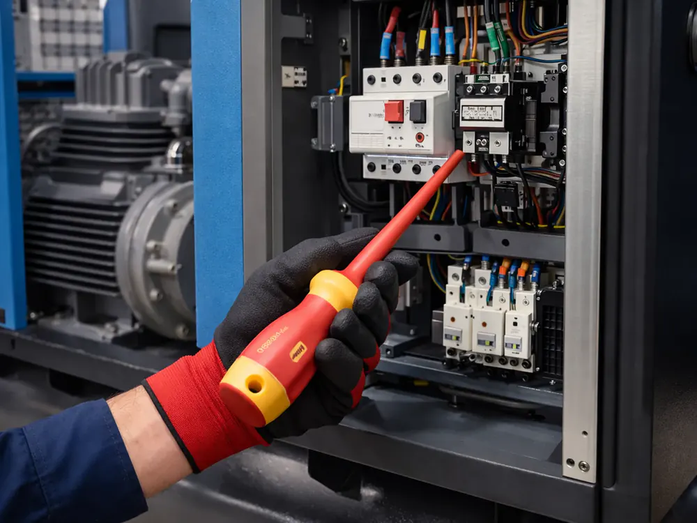 Storing aan een compressor